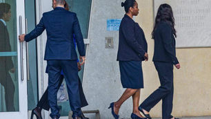 Martine Moïse  emotionally testifies in her husband's assassination trial