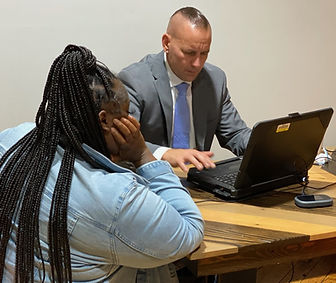 Lieutenant Al DeVincentis Security Site Review  with security company owner