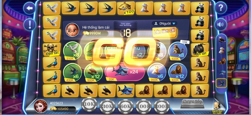 Bắt đầu chơi game slot Cfun68 thôi