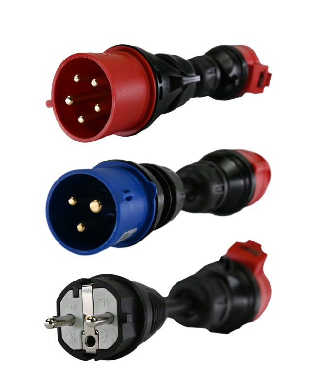 Go-e Adaptersæt (3 stk)