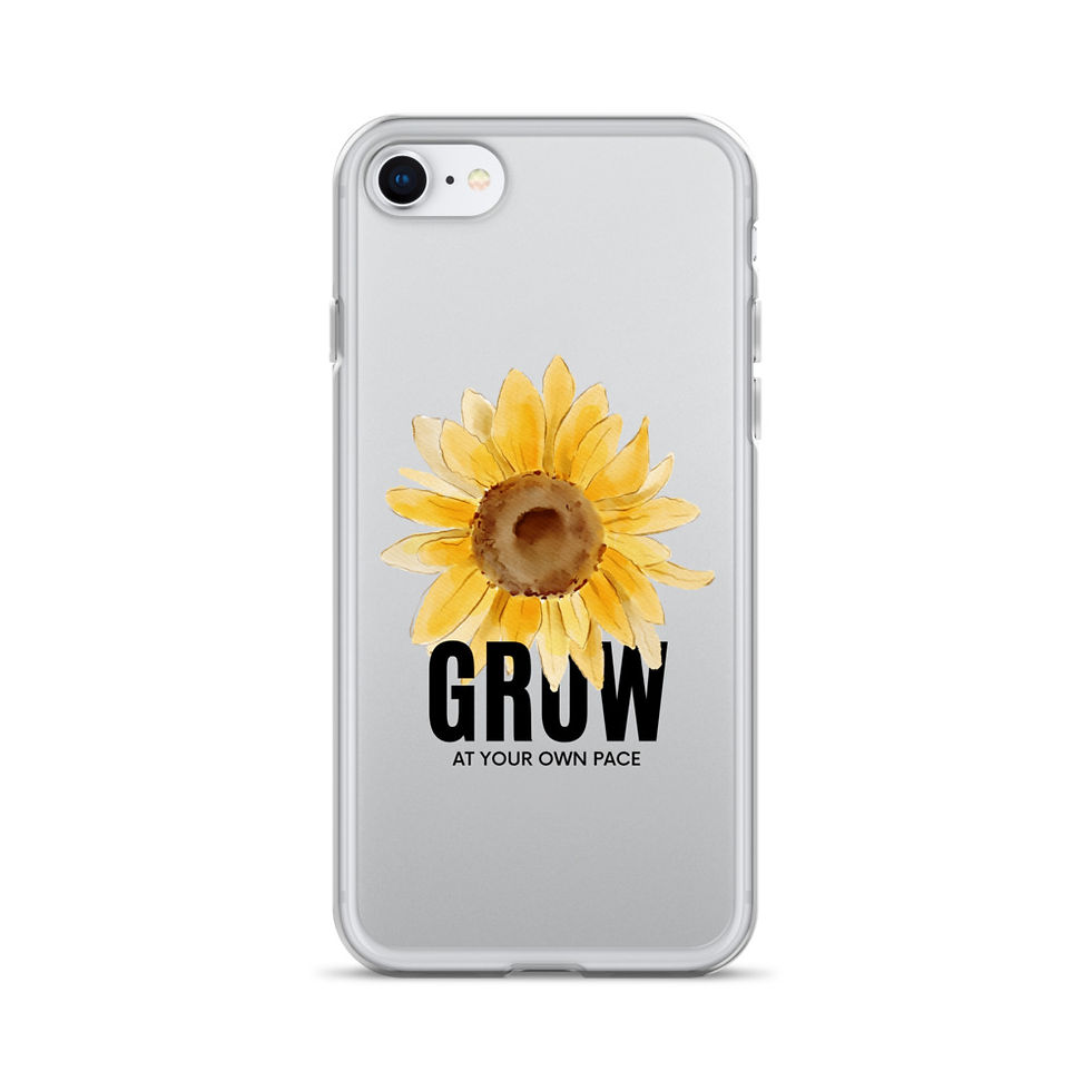 Thumbnail: Grow at Your Own Pace iPhone Case