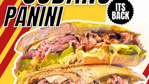 It's Back — The Cubano Returns to Panini Bistro, and New Jersey Is Ready