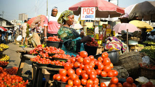 An Image of an African Market