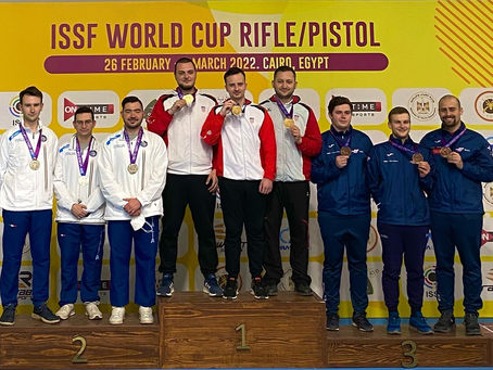 ISSF Svjetski kup - Kairo; Borna Petanjek zlatni član ekipe!