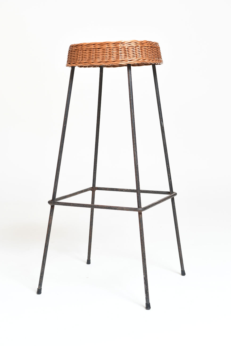 Miniaturbild: 2er Set Rattan Barhocker