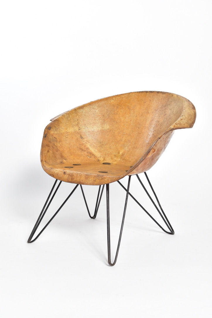 Miniaturbild: Vintage Fiberglas Armchair