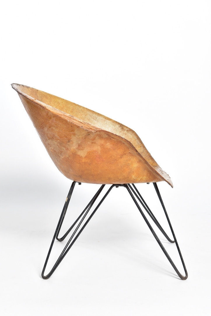 Miniaturbild: Vintage Fiberglas Armchair