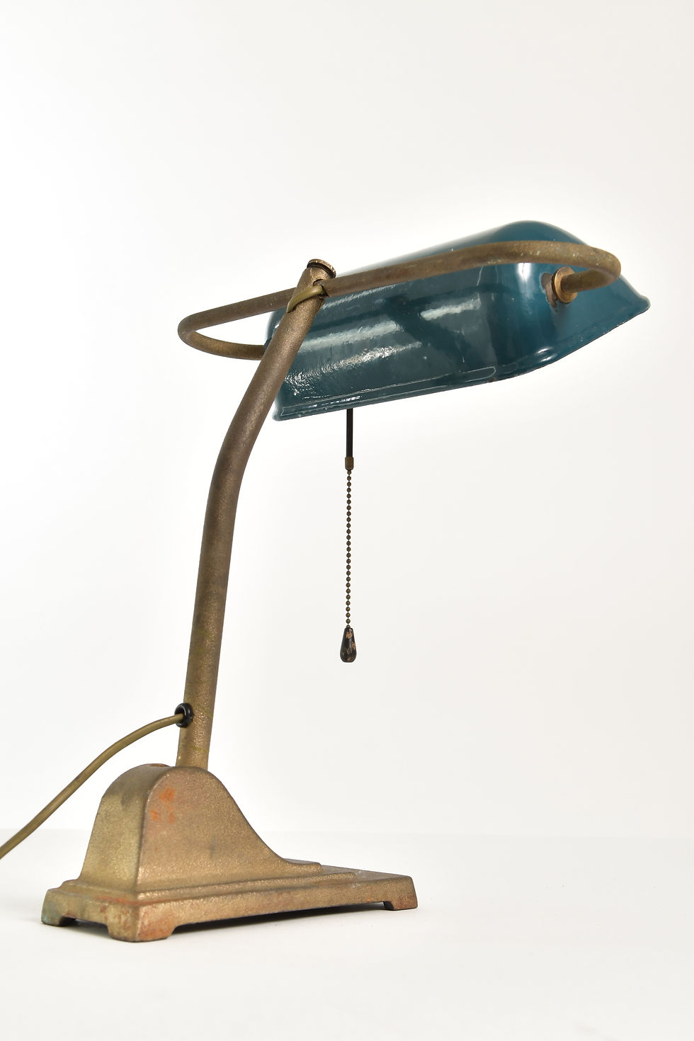 Miniaturbild: Banker Tischleuchte mit Zugschalter