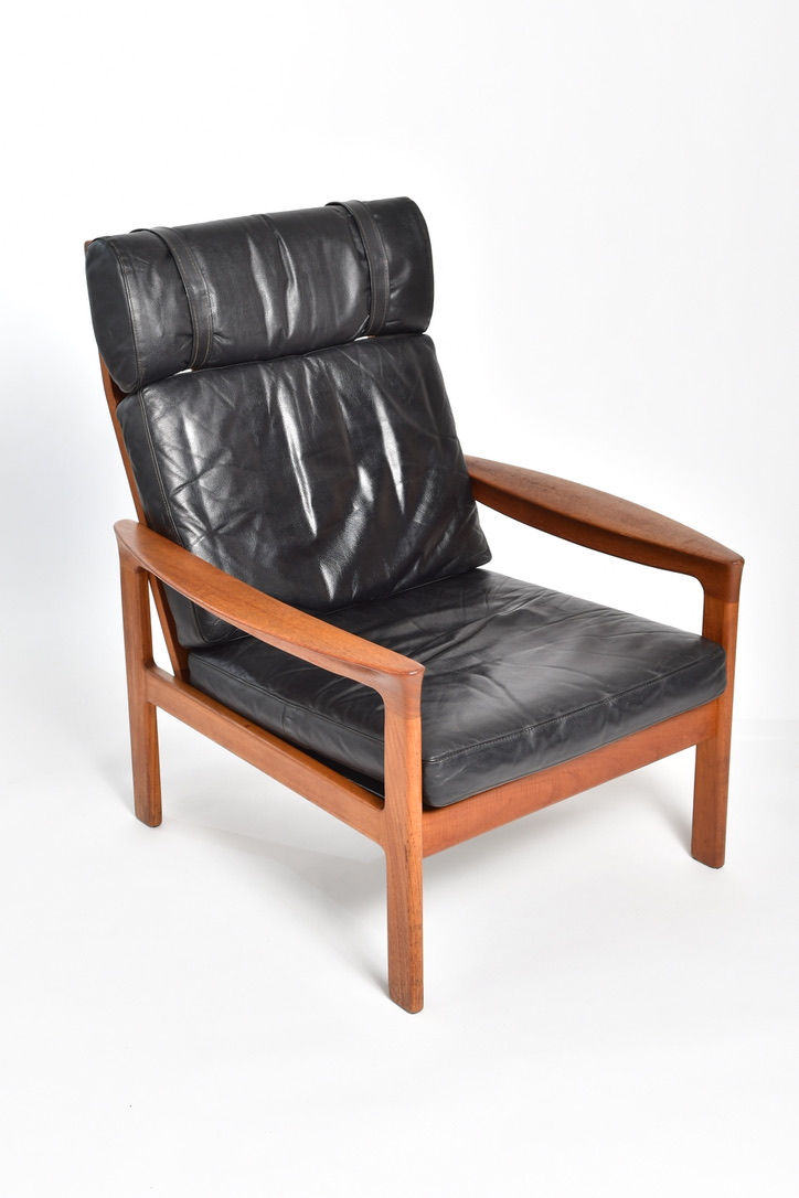 Miniaturbild: "Komfort" Teak Lounge Chair