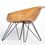 Miniaturbild: Vintage Fiberglas Armchair