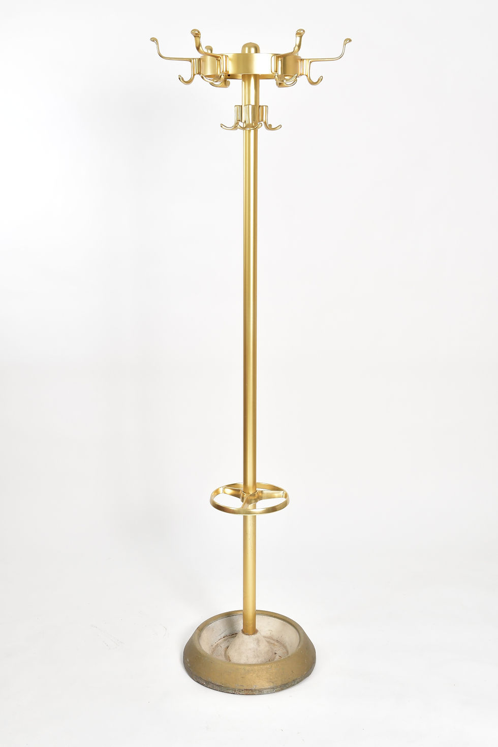 Miniaturbild: Stand Garderobe in Messing