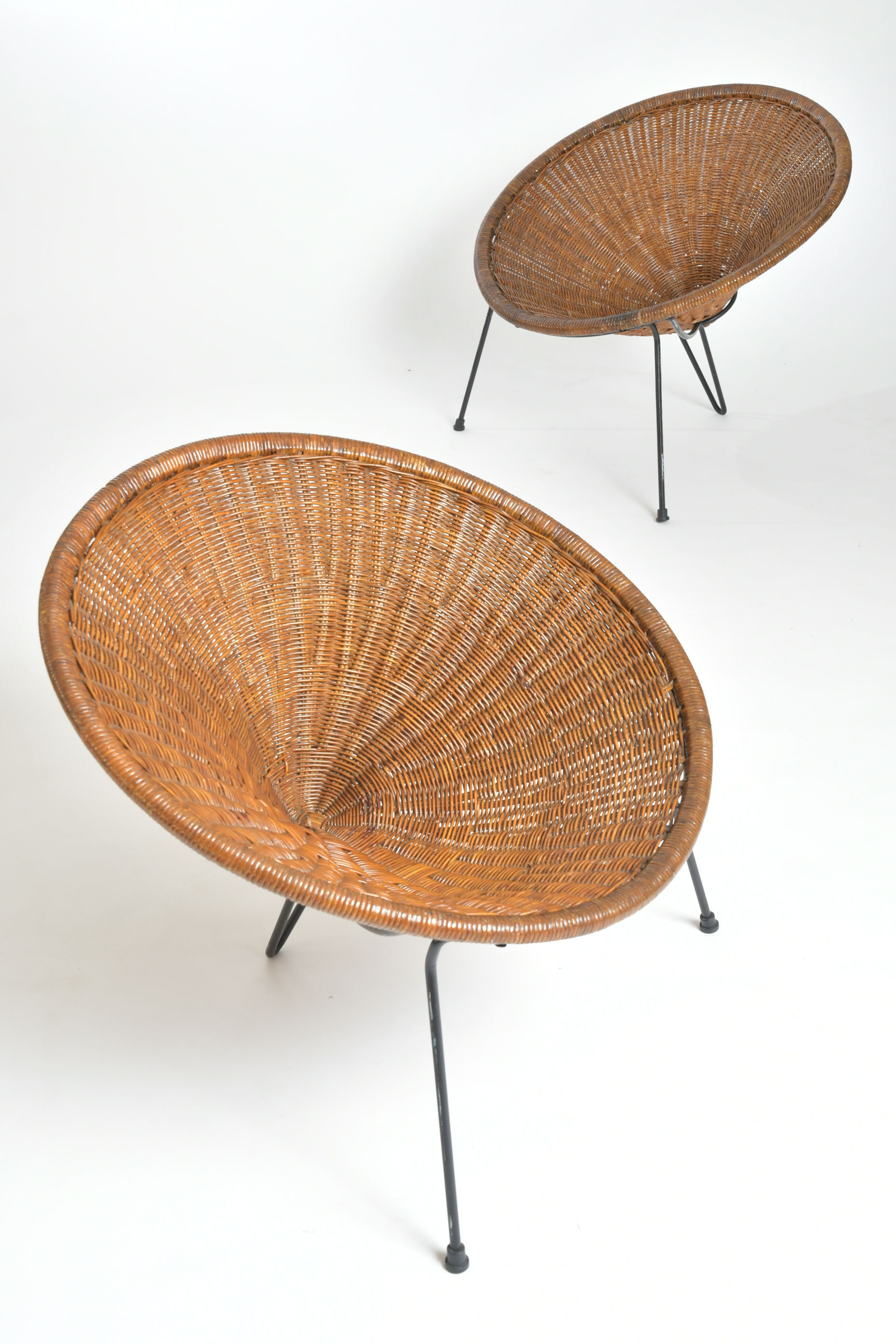 Sunflower Korbsessel Set
