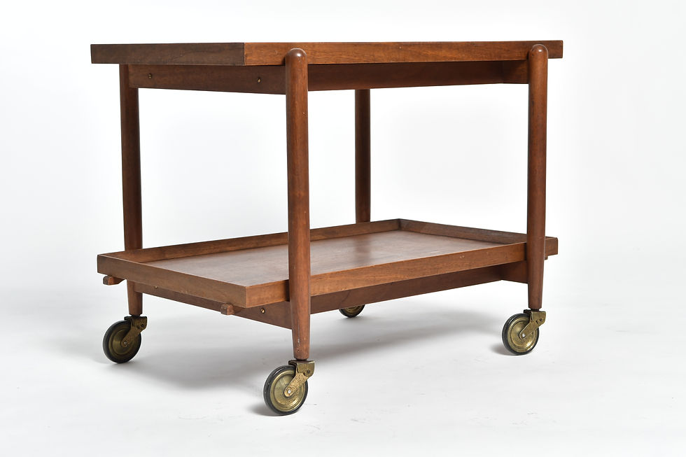 Miniaturbild: Poul Hundevad Teak Trolley