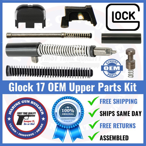 Glock 17 OEM Upper Parts Kit Gen 3 G17 UPK Marine Gun Builder