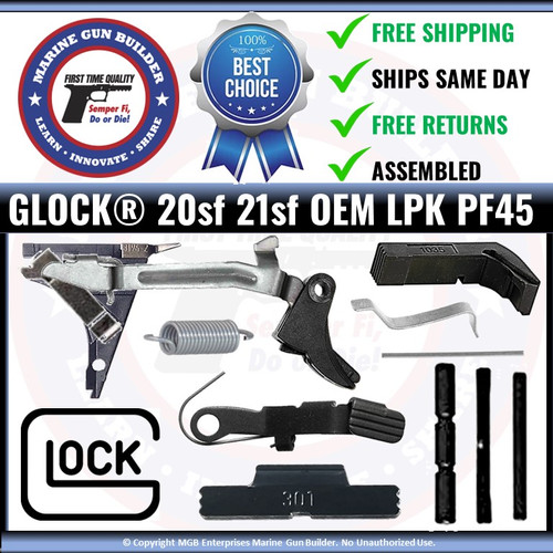 G21SF G20SF Lower Parts Kit OEM LPK Gen 3 PF45 .45 or 10mm Build