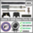 OEM Glock 21 21SF Gen 3 upper parts kit (G21 G21SF UPK), factory .45 ACP components for PF45 builds