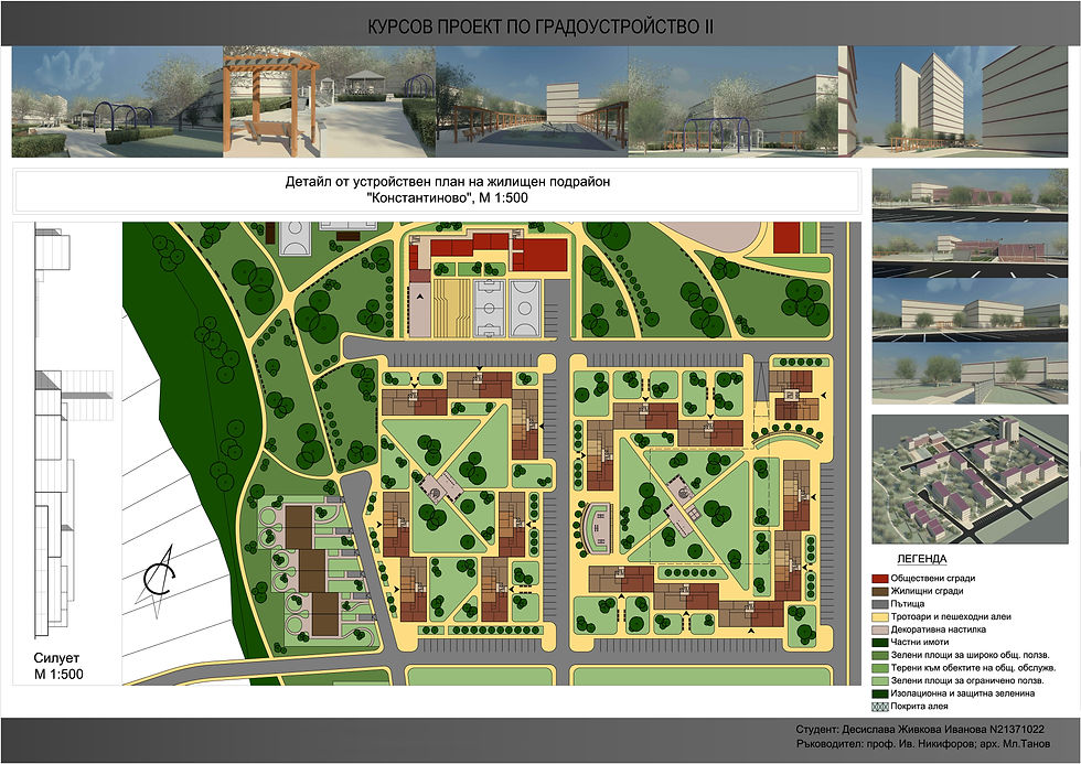 Urban design- Konstantinovo