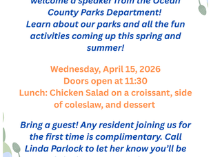 Women's Club April Luncheon