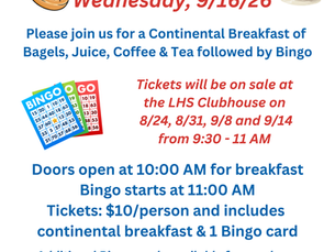Bagels & Bingo - LHS Women's Club