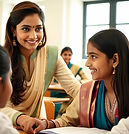 A Young beautiful lady mentoring a student.jpg