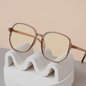 Cover Image Featuring Stylish Brown Frame Eyeglasses