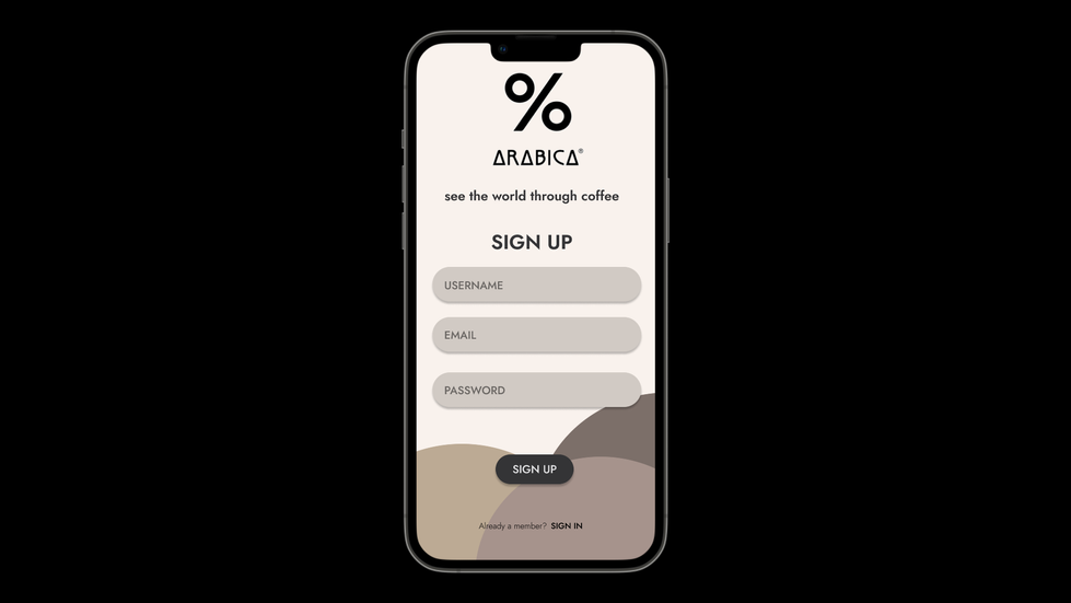 Mobile App Screens for Coffee Enthusiasts