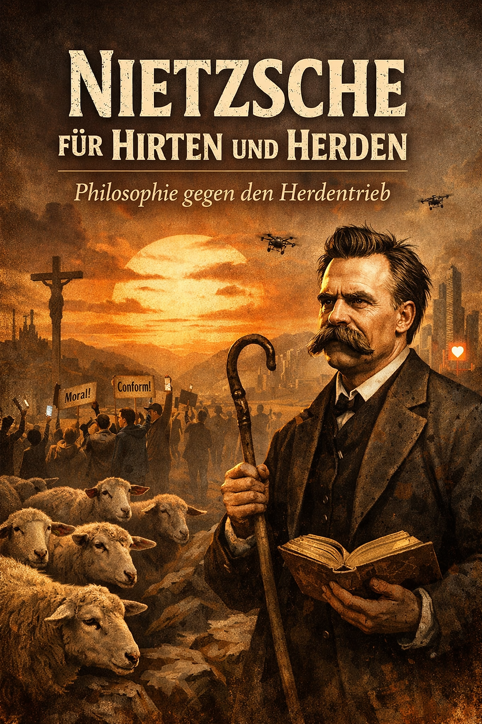Friedrich Nietzsche als Symbolfigur gegen Herdenmoral und moralischen Konformismus