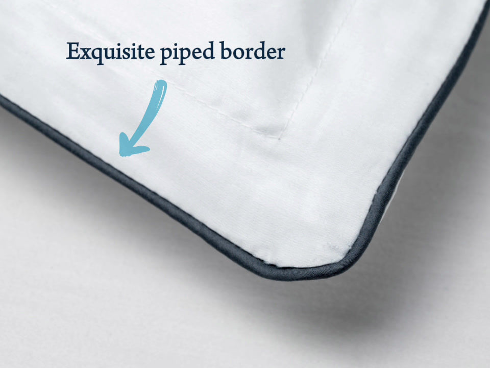 Thumbnail: 400 TC Egyptian Cotton Duvet Cover Set - White