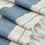 Thumbnail: Berca Home Ephesus Turkish Towel - Peshtemal - 2 Pack Beige & Blue