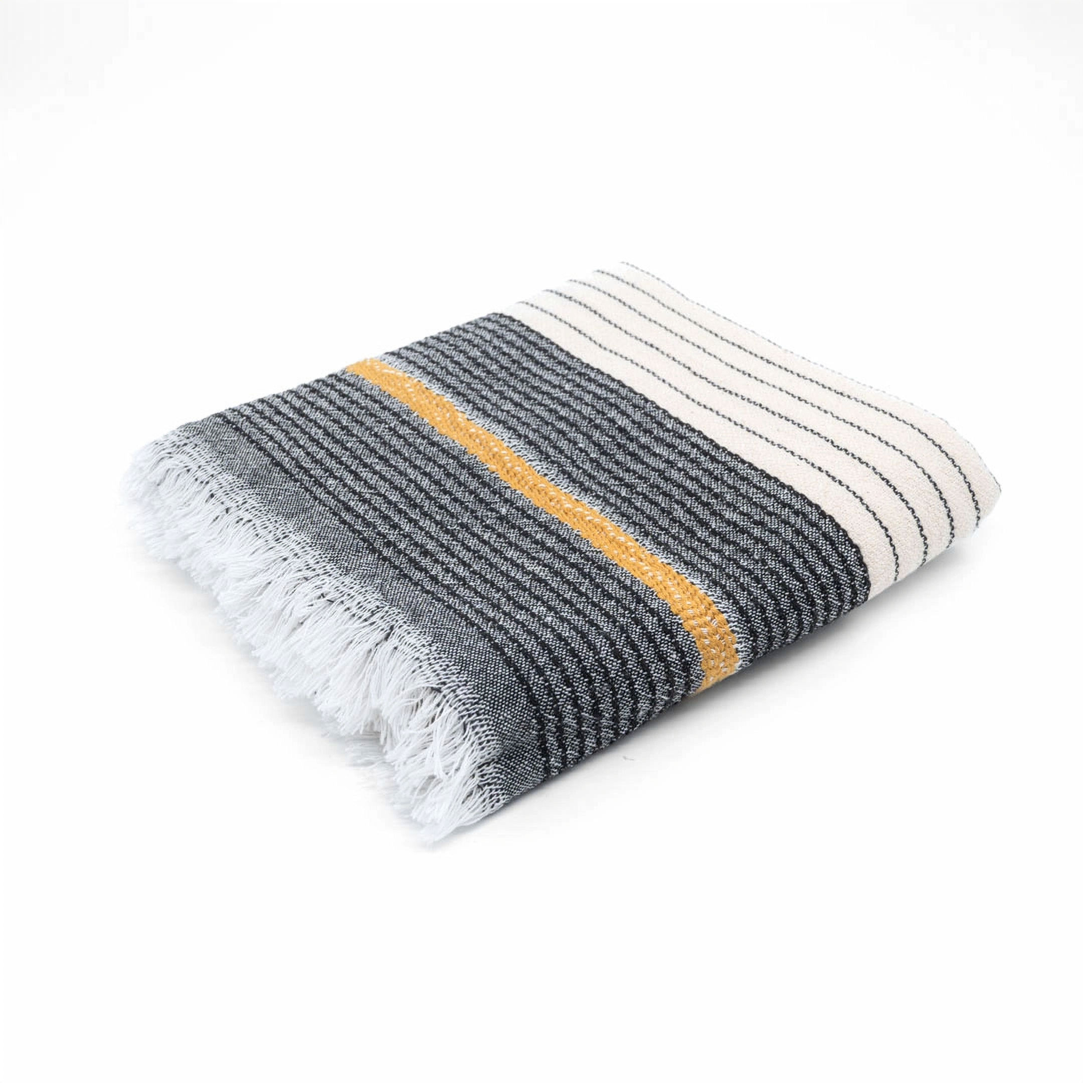Olympos Turkish Towel - Black
