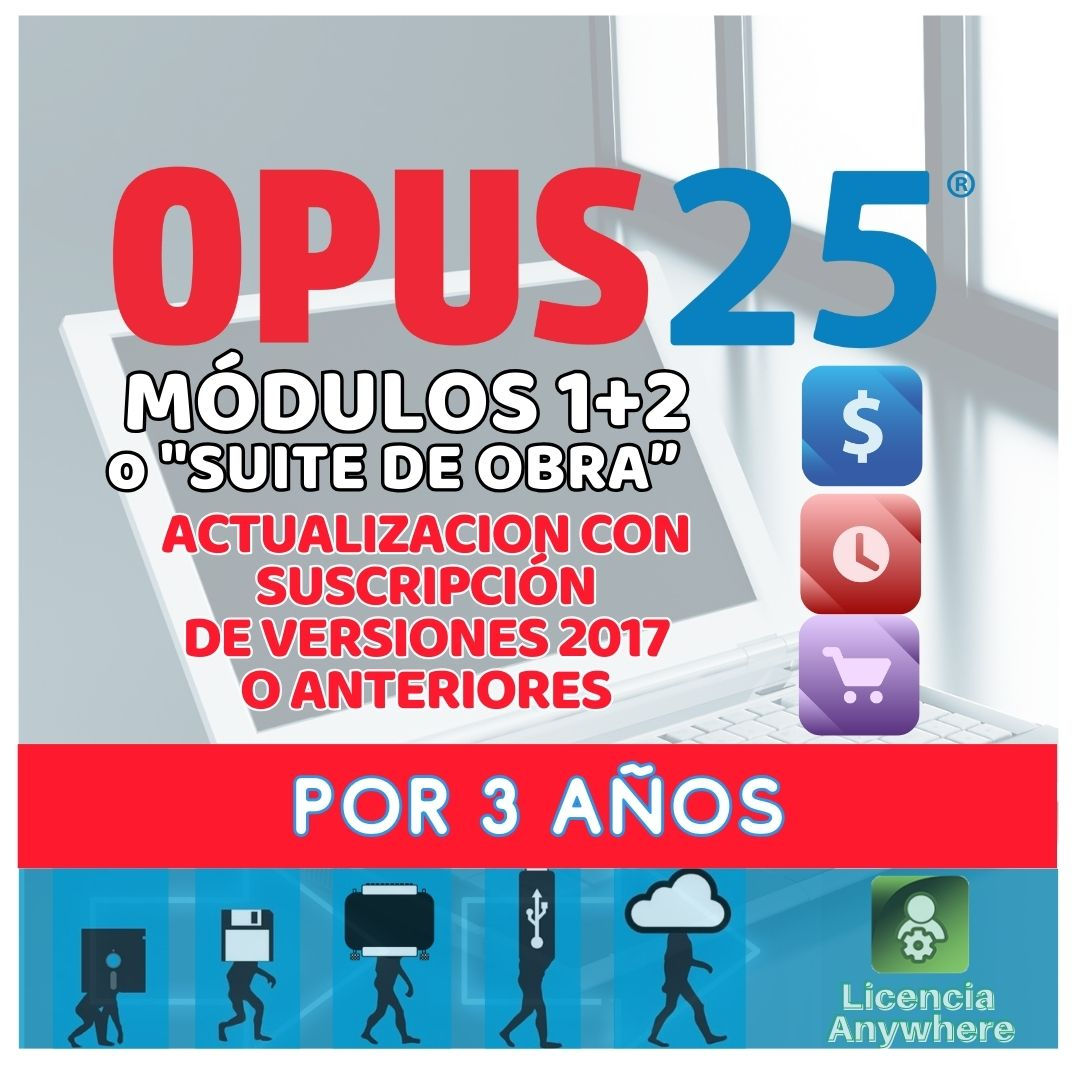 Promoción Actualización 2 módulos o Suite versiones 2017 o anteriores (+IVA).