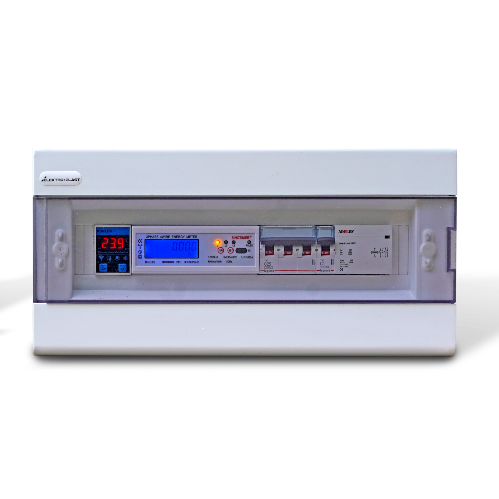 Skrzynka sterownicza do kotłów trójfazowych od 6kW-25kW z termostatem wi-fi Konlen