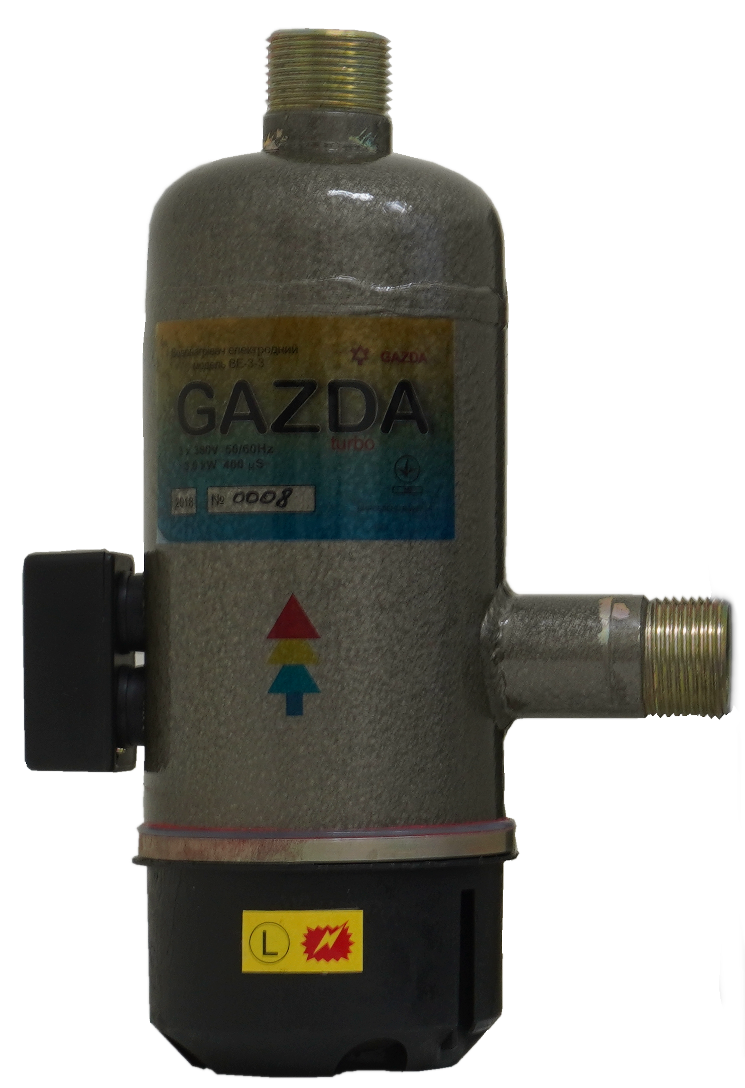 Chaudière à électrodes GAZDA BE 3-3kW (sans boîtier de commande)