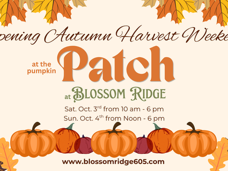 Autumn Harvest Weekend