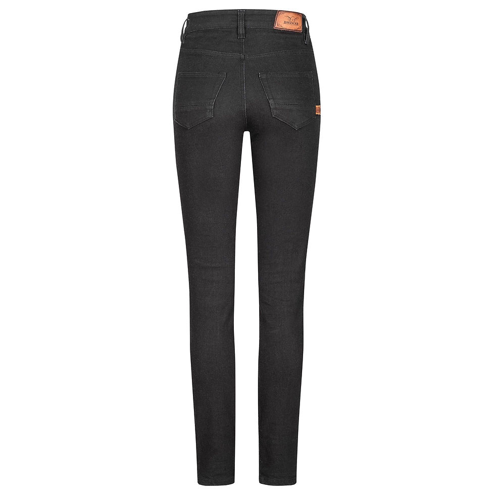 Thumbnail: Rokker Rokkertech High Waist  Ladies Riding Jeans