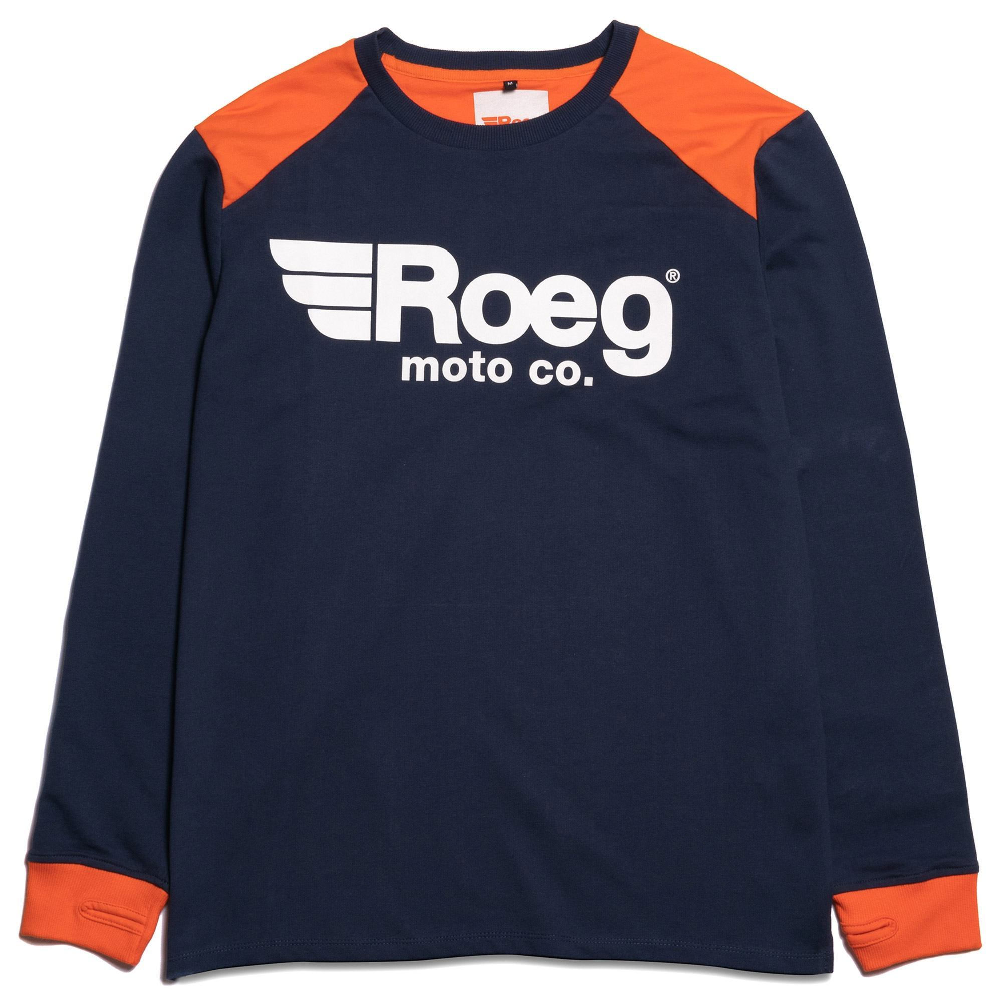 Roeg Jersey Navy/ Orange