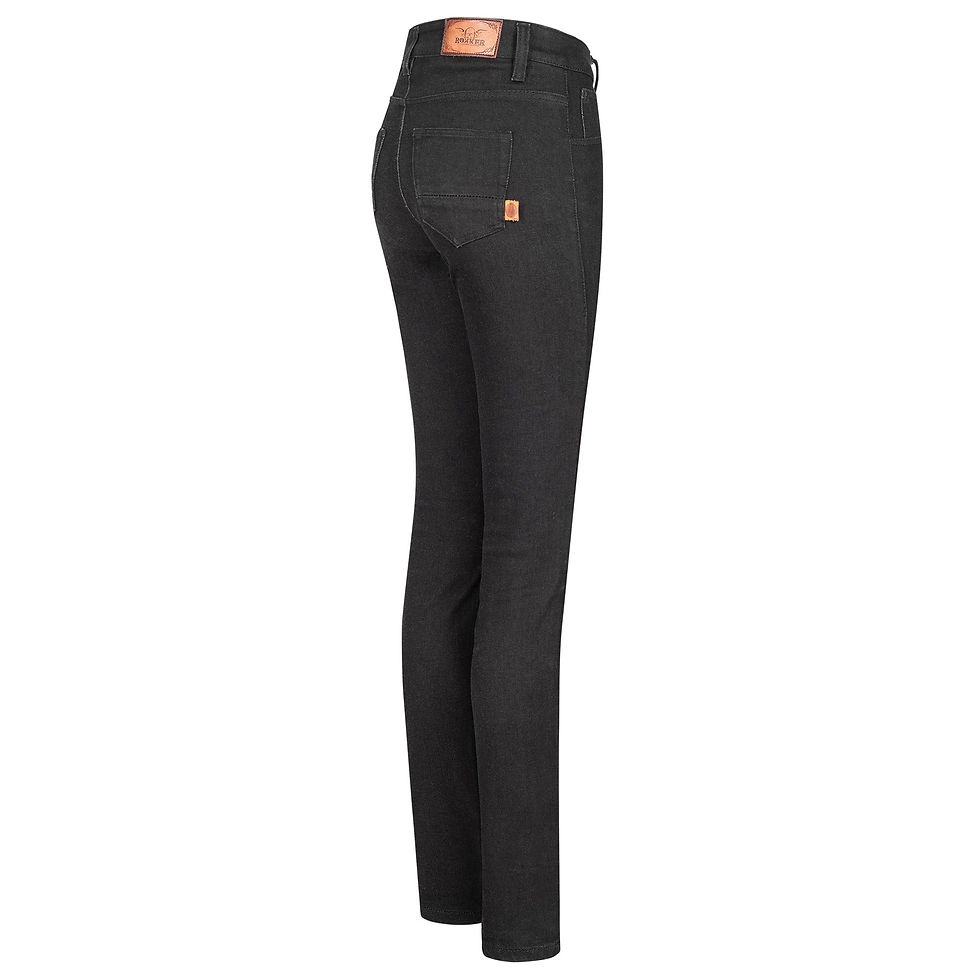 Thumbnail: Rokker Rokkertech High Waist  Ladies Riding Jeans