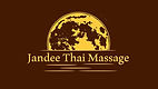 Jandee Thai Massage setting moon logo