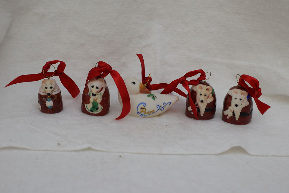 Thumbnail: Christmas Porcelain bells