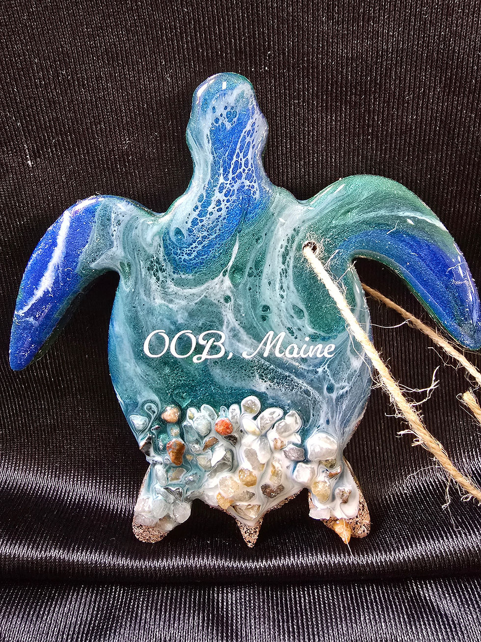 Thumbnail: Turtle Ornament w/ OOB Maine