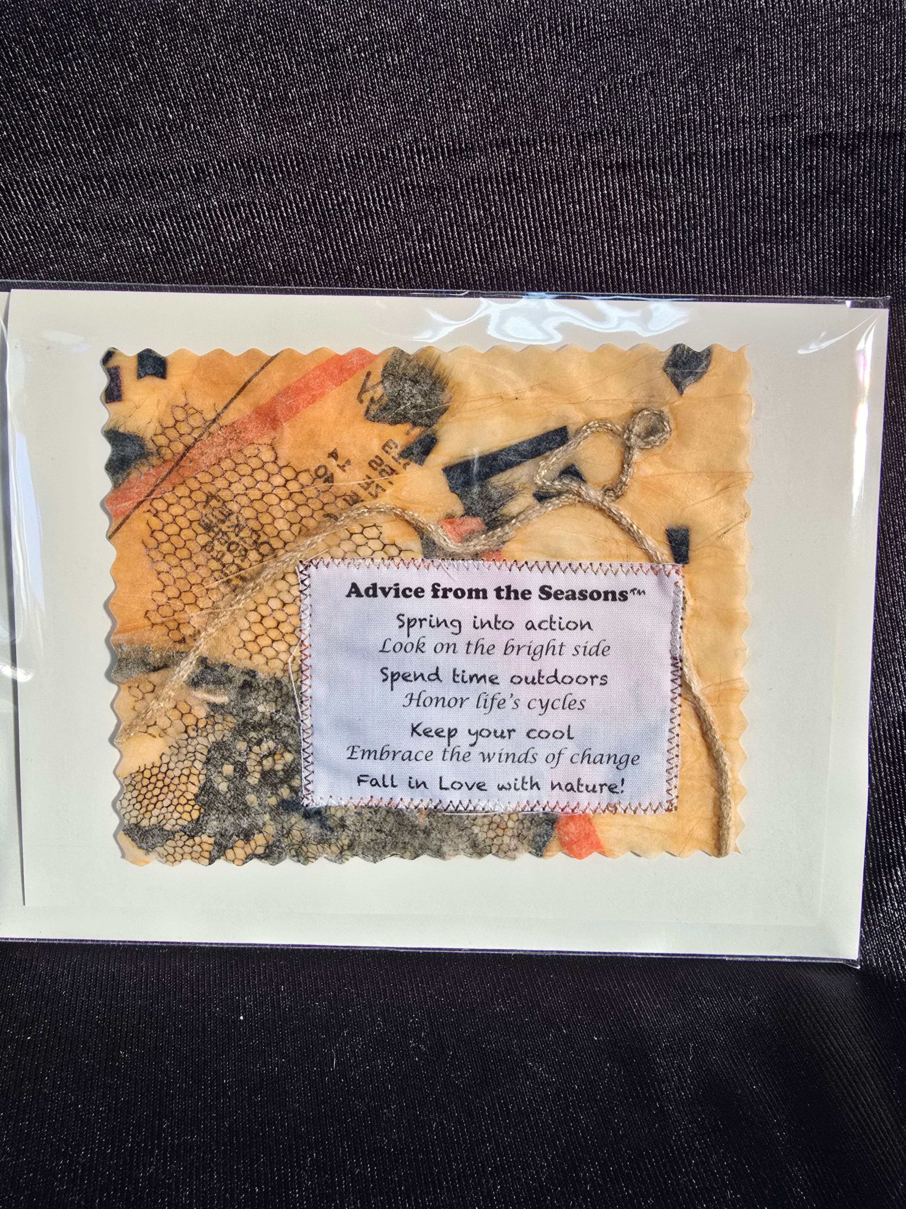 Advice from the Seasons Greeting Card 