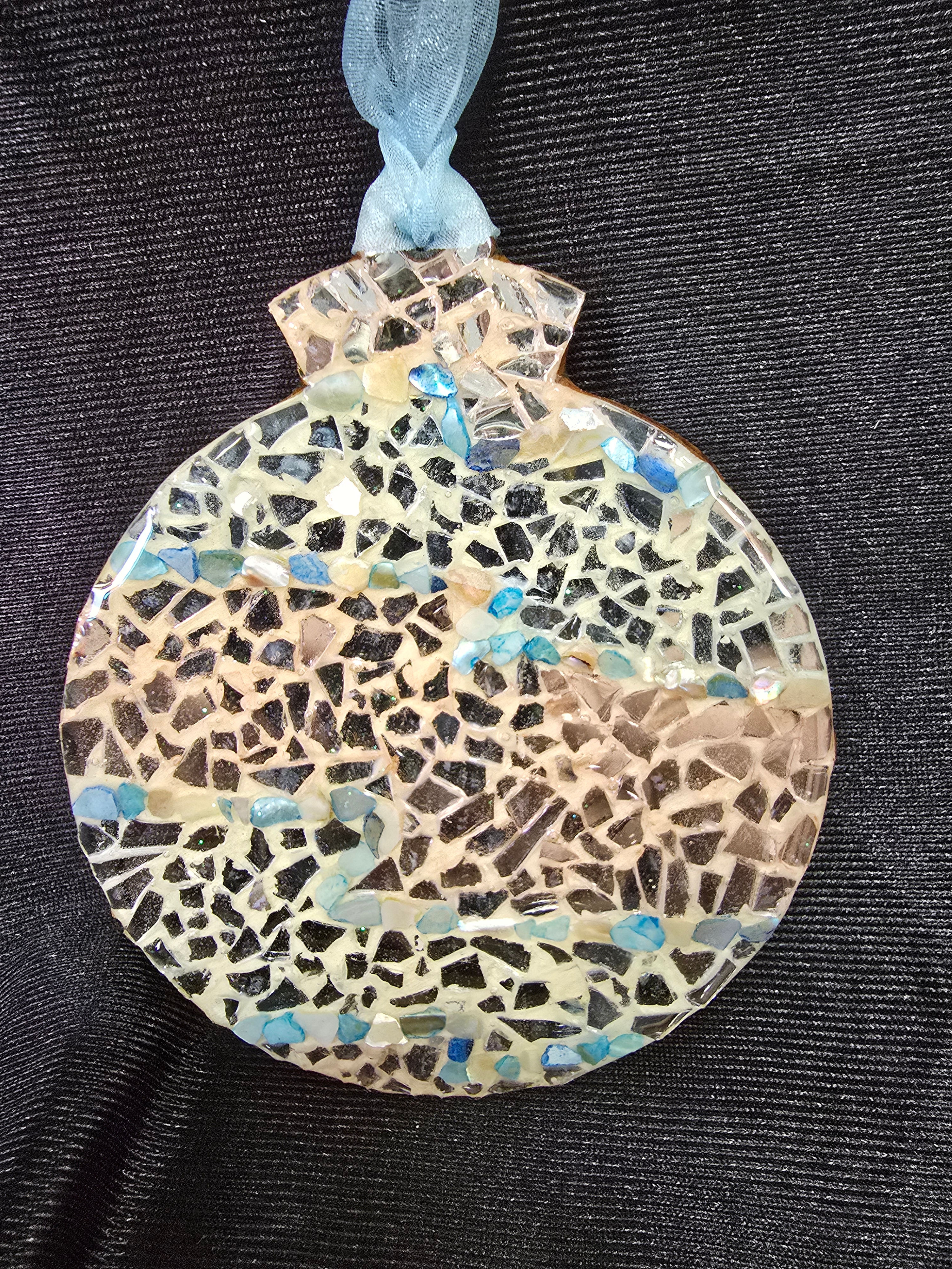 3.5" Mosaic Ornament 
