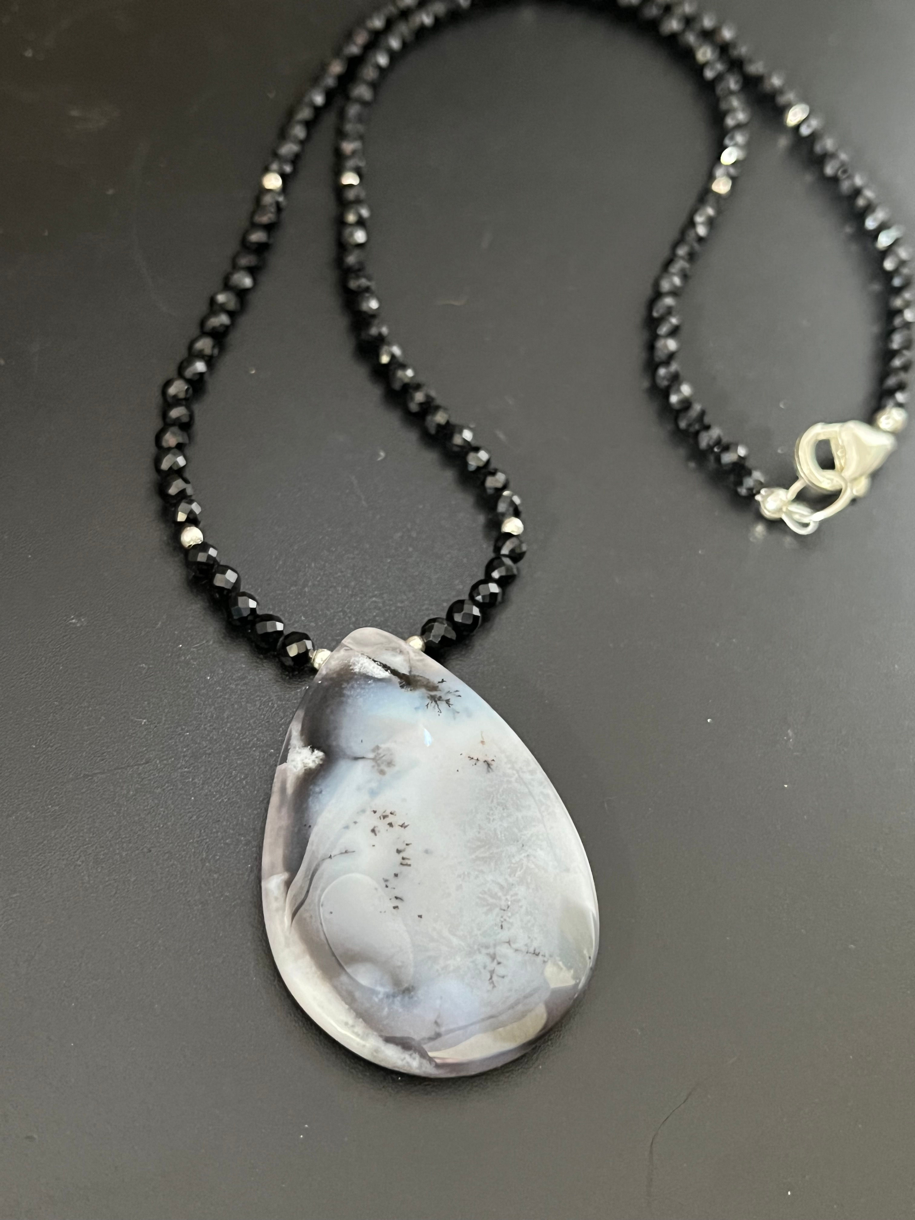 Dendritic Opal Necklace