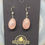 Thumbnail: Rose quartz drop earrings