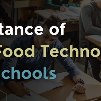 The Importance of Teaching Food Technology in Public Schools. The Educated Choices Program. WhatIsCultivatedMeat.Com. Image of students in a classroom.
