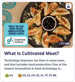 What Is Cultivated Meat?