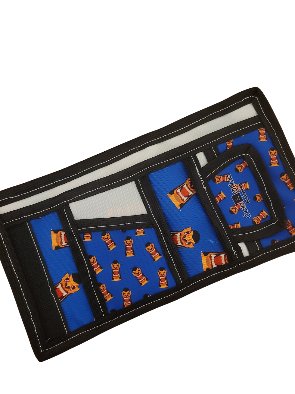 Carteira retrô chicão aberta