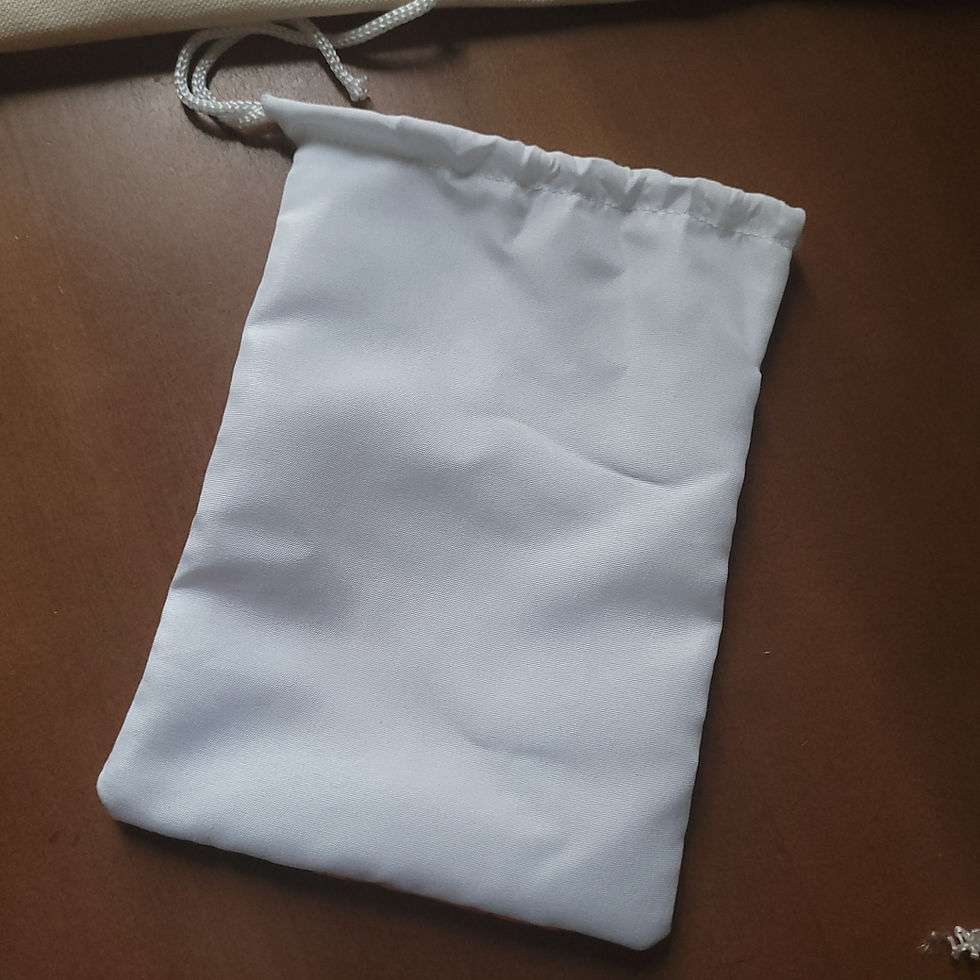 Miniatura: Saquinho Tactel Personalizado verso