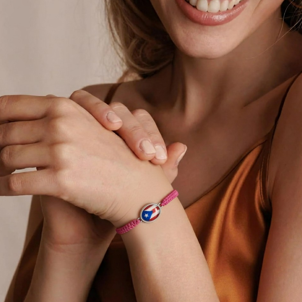 Thumbnail: Pulsera Ajustable Bandera de PR
