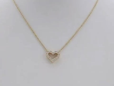 Thumbnail: Diamond Heart Necklace